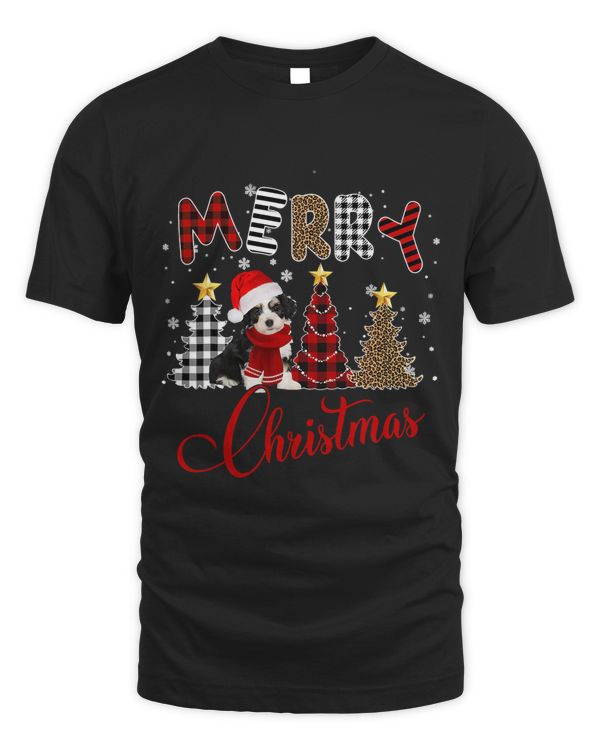 Merry Dogmas Shih Tzu Dog Sweater Christmas Santa Xmas Dog