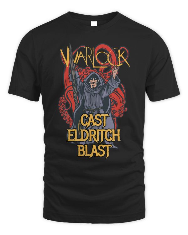 Cast Eldritch Blast Warlock Tabletop Gaming DM Art
