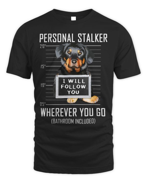 Personal Stalker Dog Beauceron I Will Follow You Mugshot 44