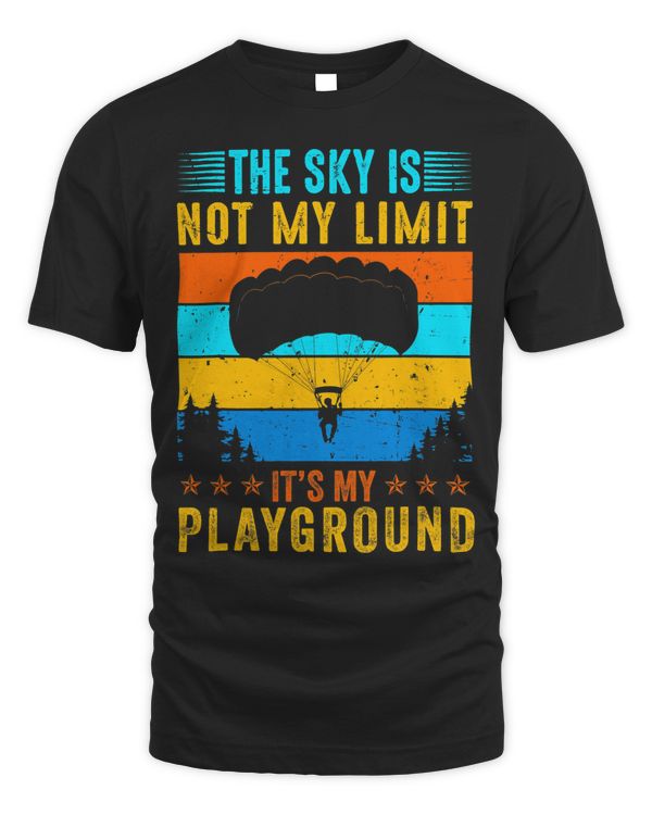 Cool Skydiving Art For Men Women Skydive Parachute Skydiver 1