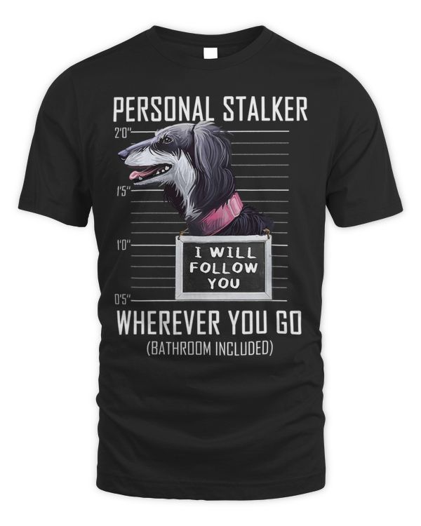 Personal Stalker Dog Saluki I Will Follow You Mugshot 99