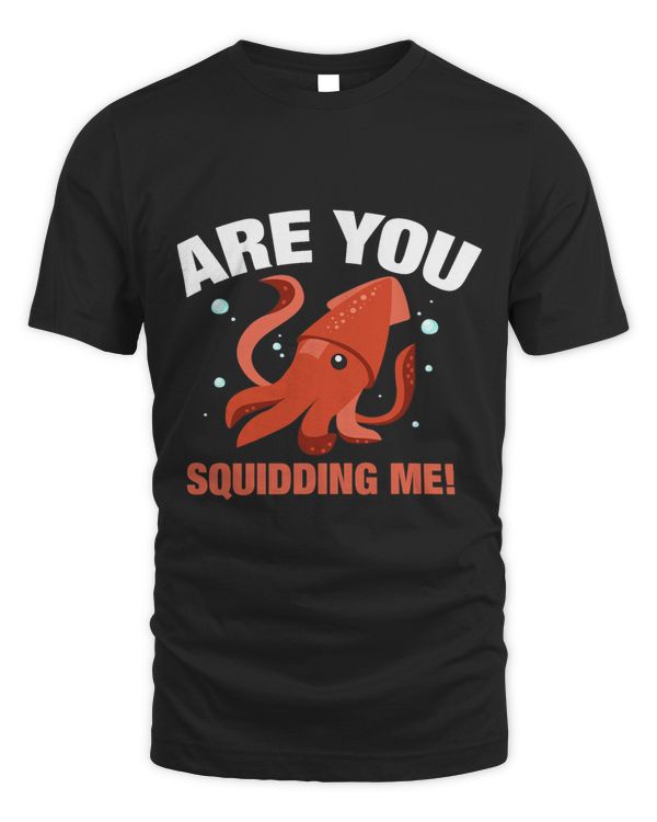 Cool Squid For Men Women Kids Zoologist Octopus Fish Animal