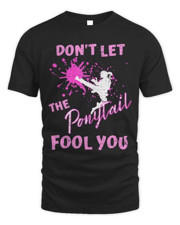 Dont Let The Ponytail Fool You Karate Martial Art Girls
