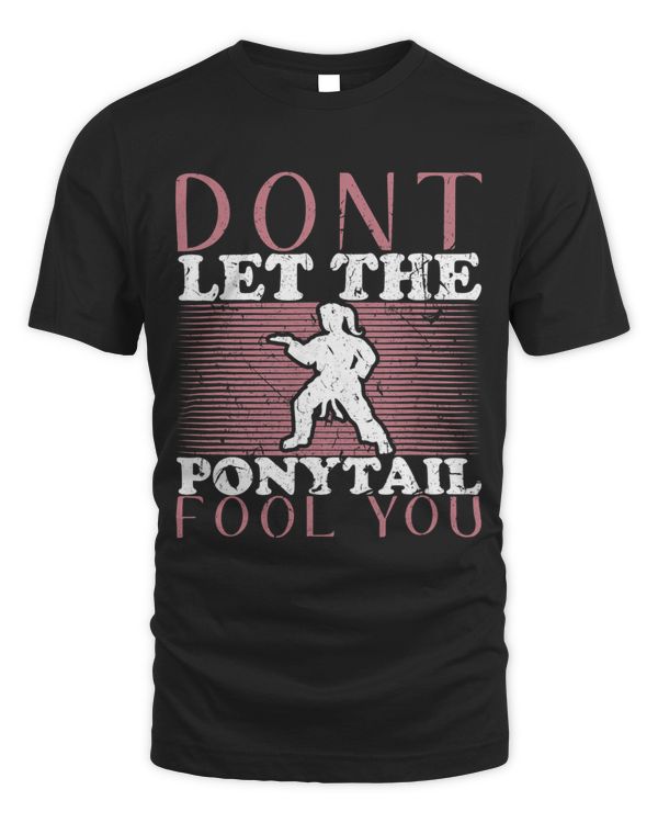 Dont Let The Ponytail Fool You MMA Jiu Jitsu Karate Girl