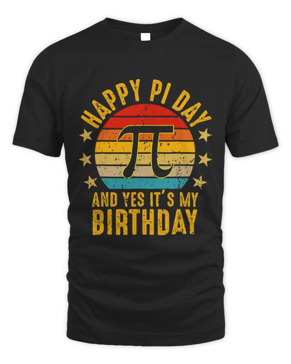 Born On Pi Day Birthday Decorations Happy 14 March 14th Gift