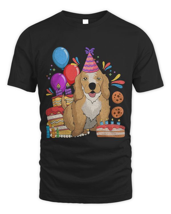 Dog Lover Kids Birthday Party Cute Animal Pet Cocker Spaniel