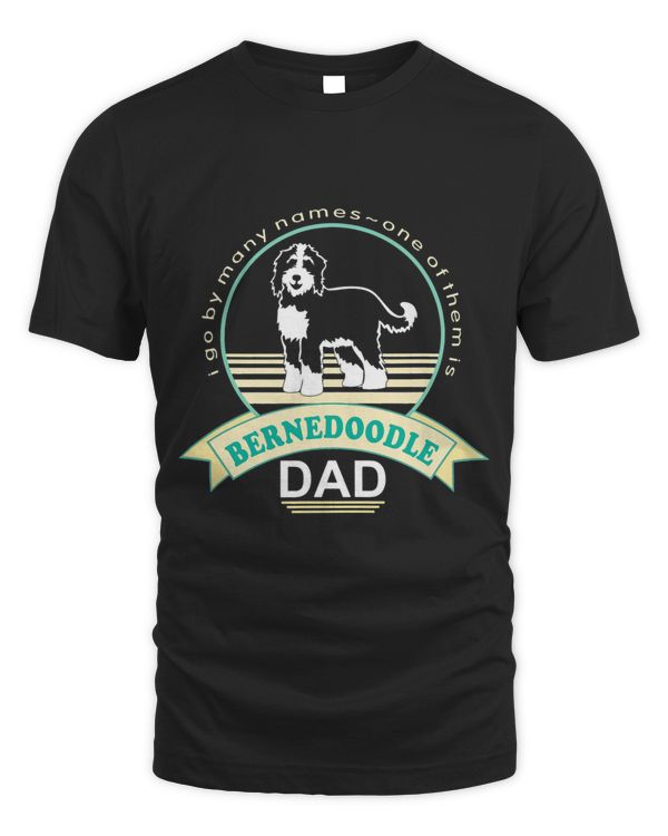 Bernedoodle Dad NickerStickers Bernedoodle Dog