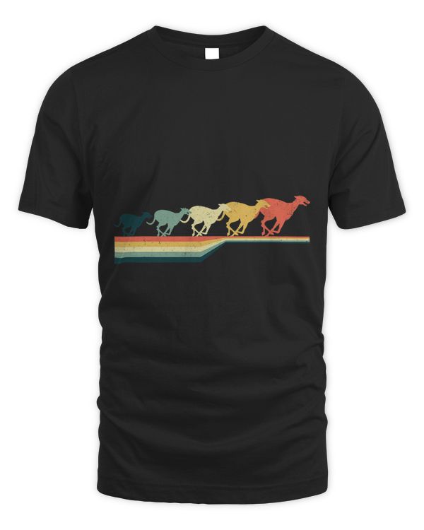 Greyhound Racing Shirt, Vintage Retro Greyhound Racing T-Shirt