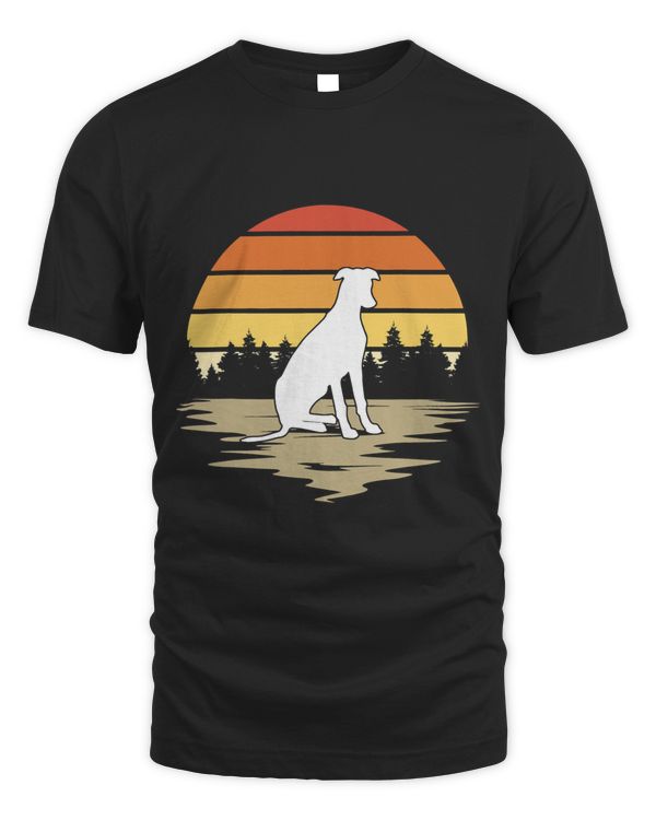 Greyhound Retro Whippet Vintage Galgo T-Shirt Copy
