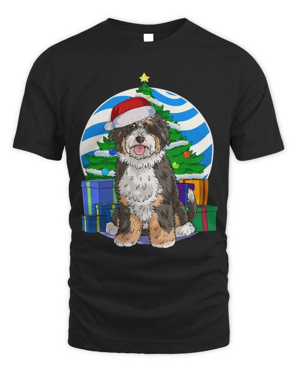Bernedoodle Dog Funny Christmas Tree Decor Gift