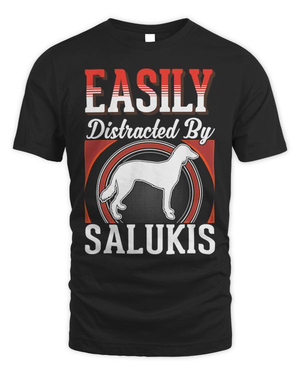 Easily distracted by Salukis T-Shirt Copy