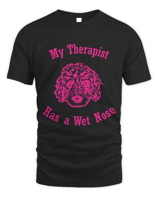 Bernedoodle dog My Therapist has a Wet Nose 3