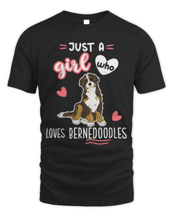 Just A Girl Who Loves Bernedoodles