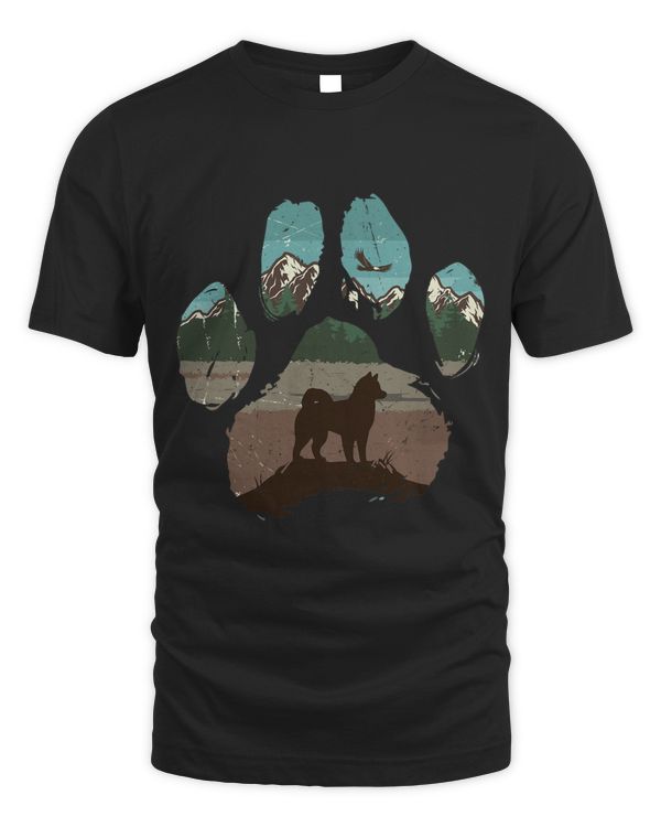 Chusky Paw Mom Dad Dog Lover Women