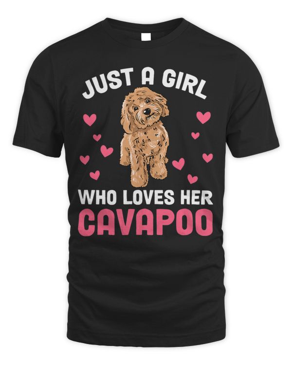 Just A Girl Who Loves Her Cavapoo Cute Cavapoo Lover