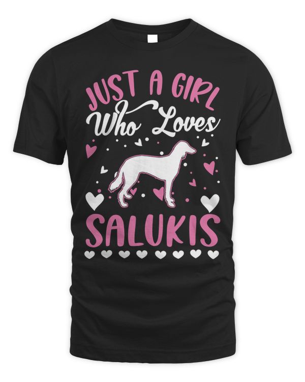 Just a girl who loves Salukis T-Shirt Copy