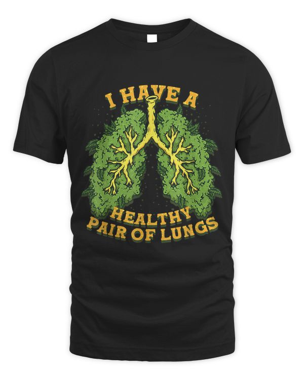 Healthy Pair of Lungs Weed Marijuana Cannabis Smoker Stoner164