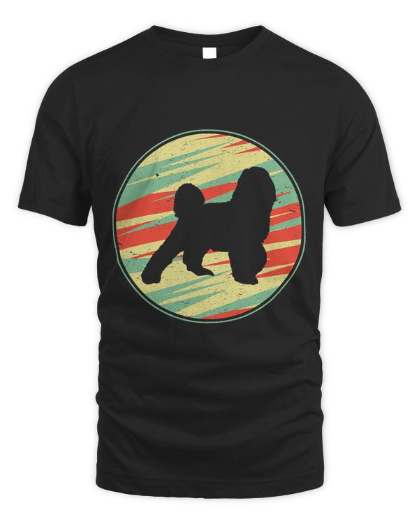 Bernedoodle Retro Vintage Silhouette Cute Dog Gift