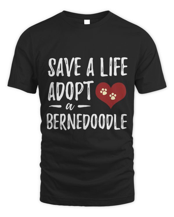 Adopt a Bernedoodle Funny Rescue Dog Mom Gift