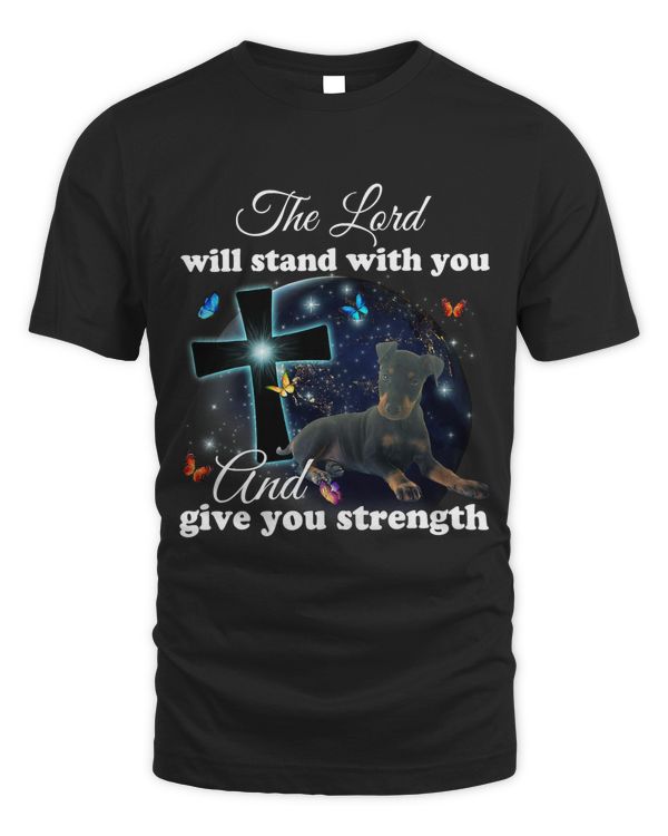 Manchester Terrier The Lord Will Stand With You Christian203