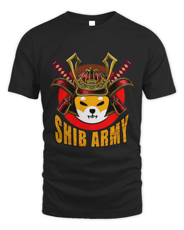 Funny Samurai Shib Army meme Perfect SHIB Cryptocurrency 491