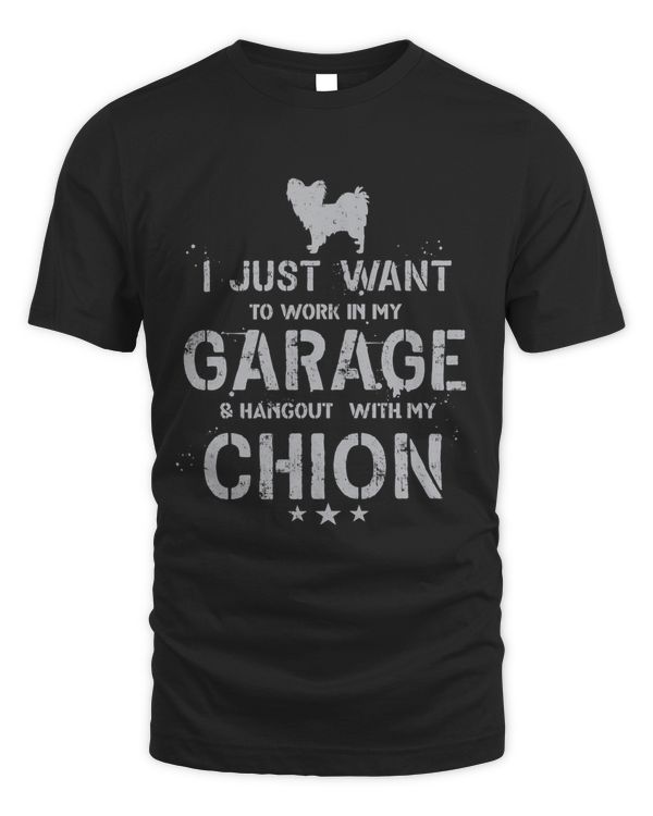 Funny Chion Dad Garage Men Hang