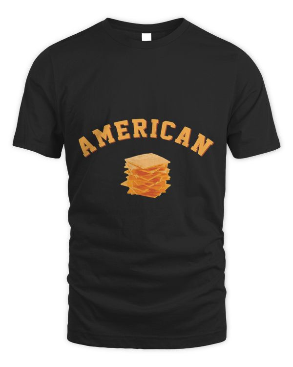 American cheese funny college team logo English Text Picture