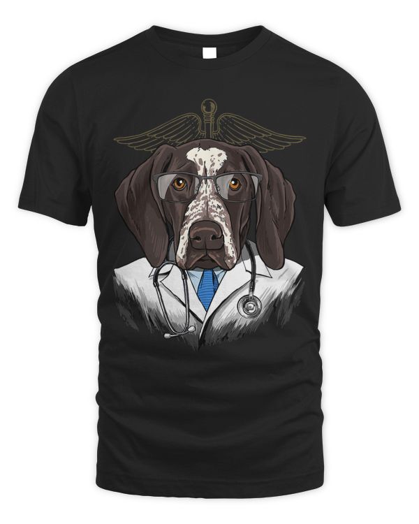 Dogtor German Shorthaired Pointer Vet Doctor Physician Dog 157
