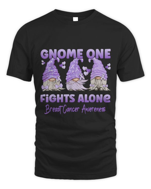 Gnome One Fights Alone Lavender Fight The Cancer Awareness18