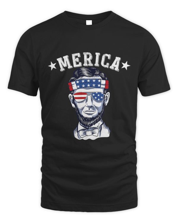 Merica Abraham Lincoln 4th Of July