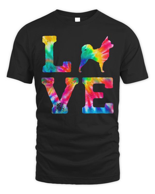 Love Chi Chi Tie Dye Dog Mom Dad