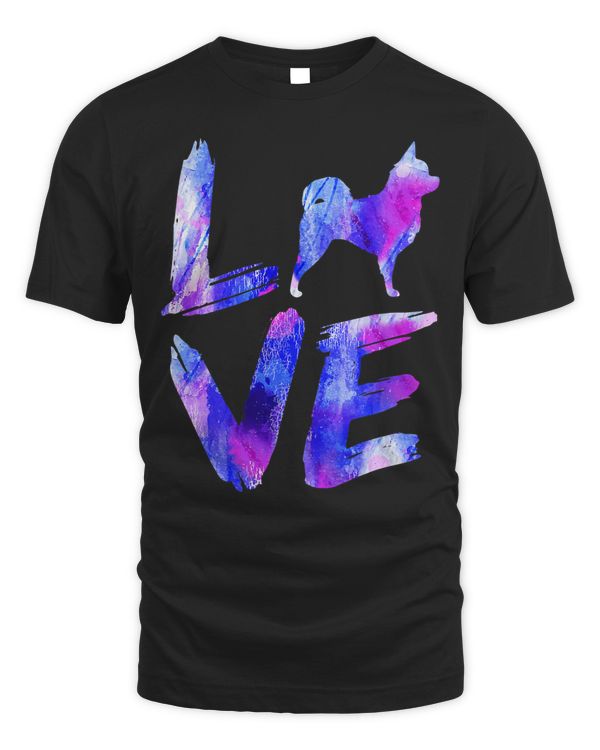 Love Chi Chi Watercolor Blue Dog Mom Dad