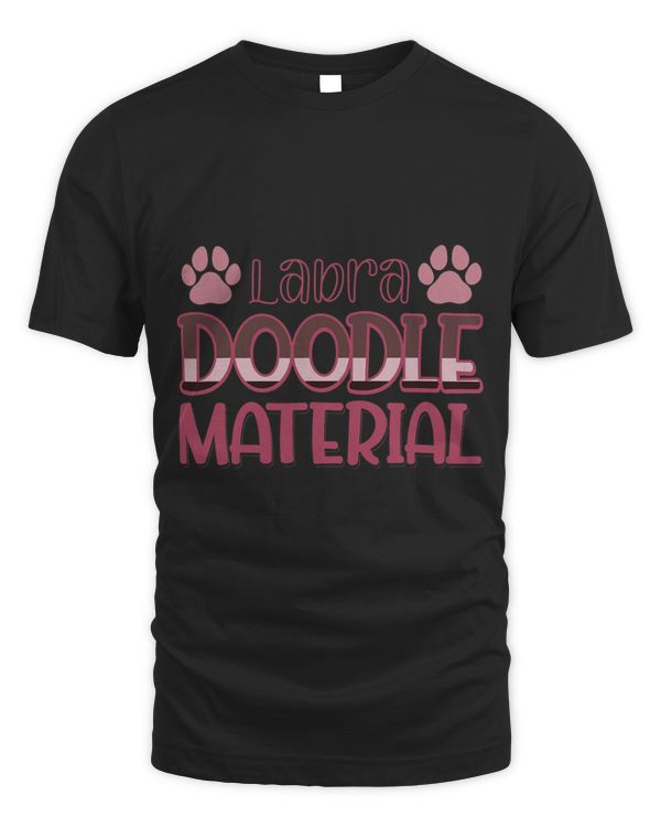 Labradoodle Material Dog T-Shirt Copy Copy