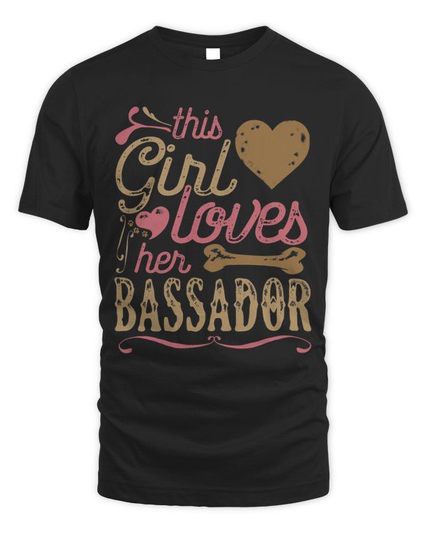 Bassador Dog Shirt Bassador Tshirt Gift Dog Tee Dogs