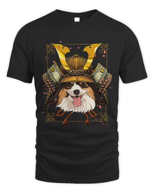 Samurai Papillon Dog Warrior Samurai Lovers Gift 190