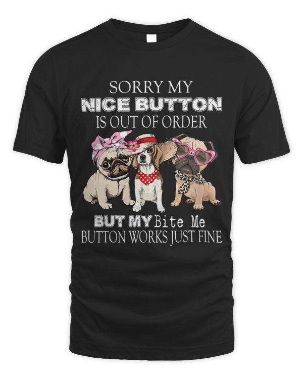 Sorry My Nice Button is Out of Order But My Bite Me Button 546