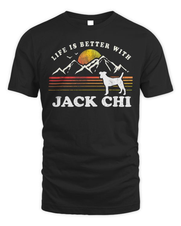 Life Better Jack Chi Vintage Dog Mom Dad 3