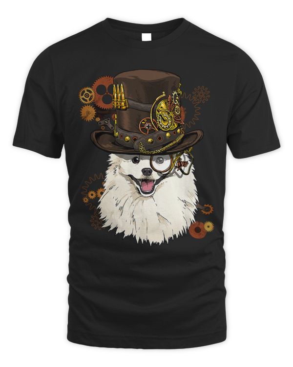 Steampunk American Eskimo Dog 81