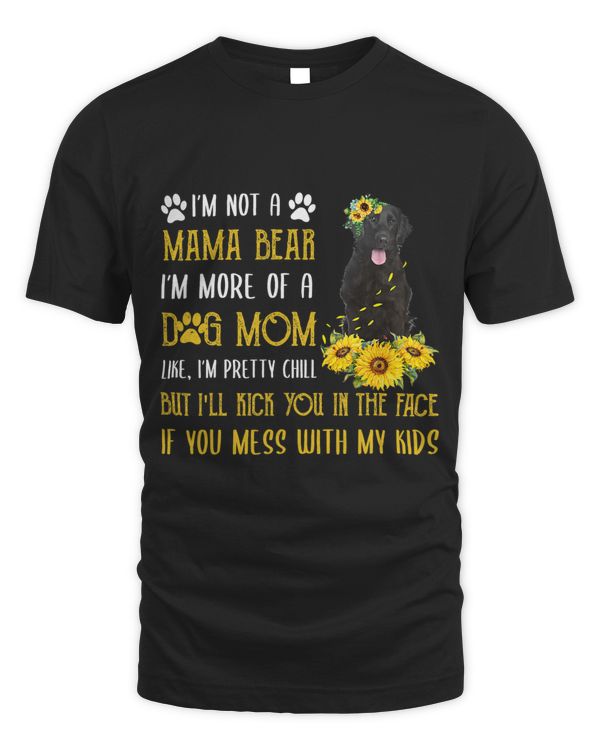 Sunflower Flat Coated Mom Mothers Day Dog Mom Women