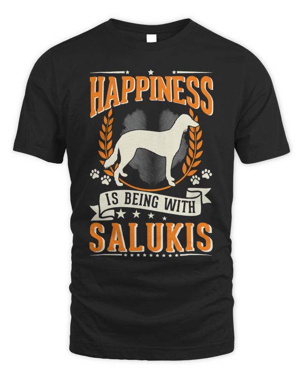 Happiness is being with Salukis T-Shirt