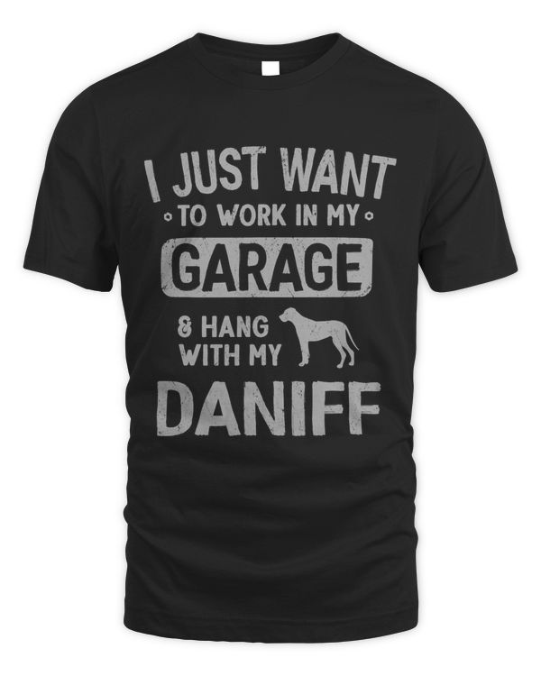 Funny Daniff Dad Garage Men Hang With Dad Garage Men Hang Wi