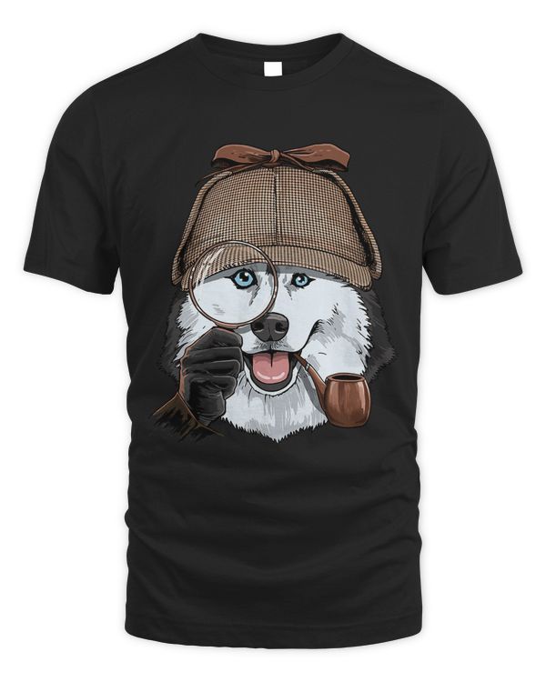 Siberian Husky Detective Siberian Husky Dog Lover 147