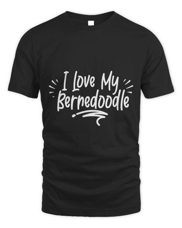 I love my Bernedoodle Bernedoodles Pet Breed Dog Lover