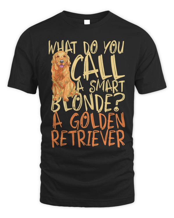 A smart blonde a retriever