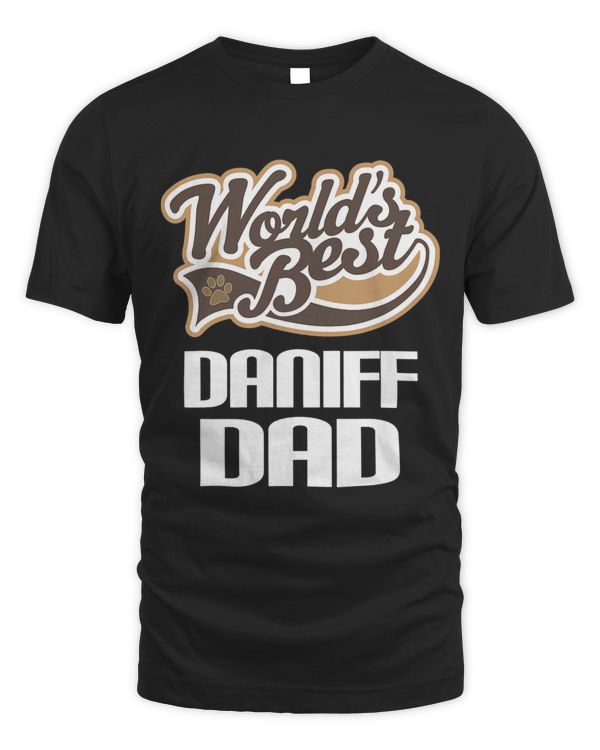 Daniff Dog Dad Worlds Best Pet Tee