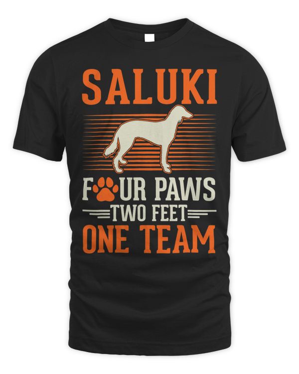 Saluki four paws two feet one team Saluki 3