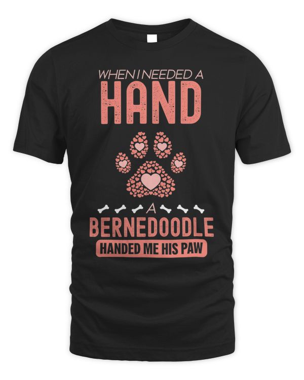 When I needed a hand there was a Bernedoodle