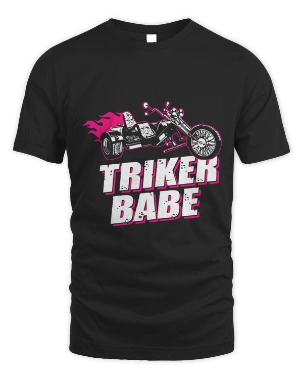 Womens Triker Babe Tricycle Trike Rider Motorsport