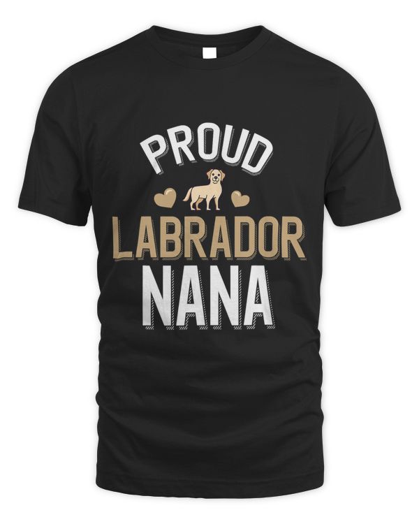 Cute Proud Yellow Lab Nana