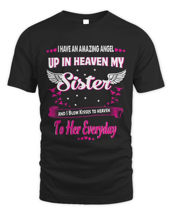 For Women Men Lost Sister in Heaven Missing my Sister